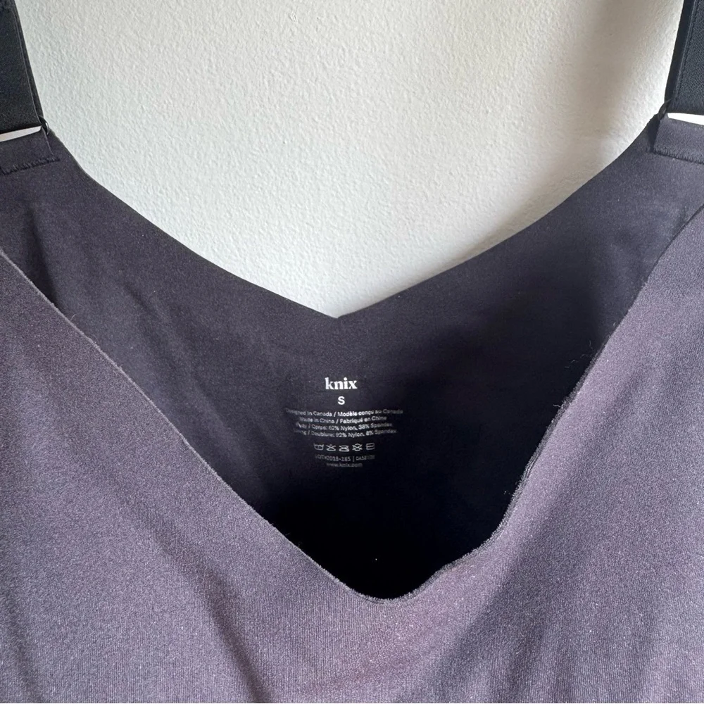 Knix Every Bodysuit Solid Black size S - Picture 6 of 9